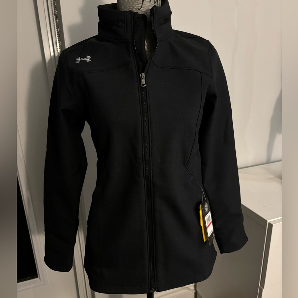 NWT—Under armour jacket, size XS, black